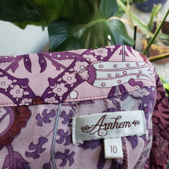 SWAPPED NWOT Moroccan Flora Wrap Maxi Skirt in Rose Quartz - Picture 8 of 11